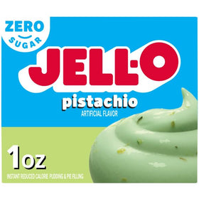 Jell-O Lemon Zero Sugar pudding cup with bright tang and low calories.