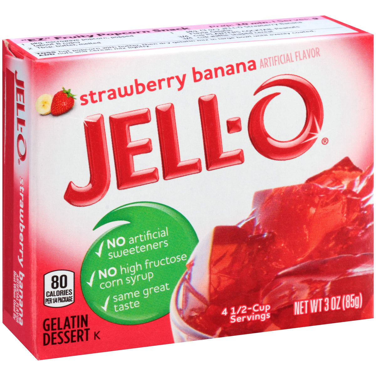 Chilled JELL-O ready to enjoy as a colorful, jiggle-worthy snack.