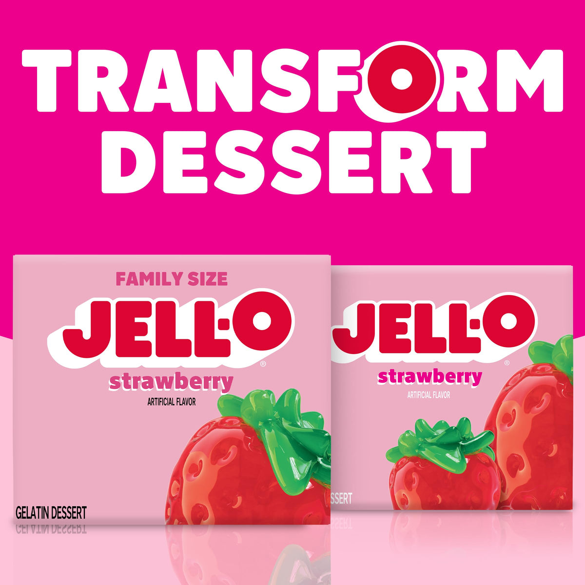 Jell-O family-dessert-time for gatherings and smiles.