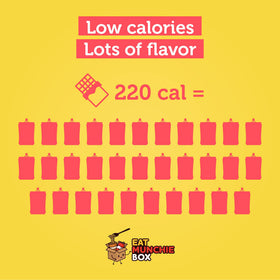 Jelly B low carb low calorie snack label highlighting mindful snacking