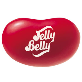 Jelly Belly Red Apple jelly beans in a bag with real apple juice flavor.