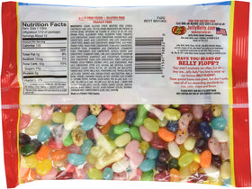 Jelly Belly Belly Flops with assorted flavors, ideal for sharing during movie nights.