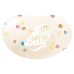 Close-up of Jelly Belly Birthday Cake Remix beans, colorful and tempting