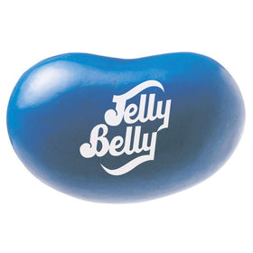 Jelly Belly Blueberry Jelly Beans back of bag shows nutrition and allergen info