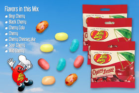 Gift-ready pack featuring romantic heart shapes and fruity cherry variety