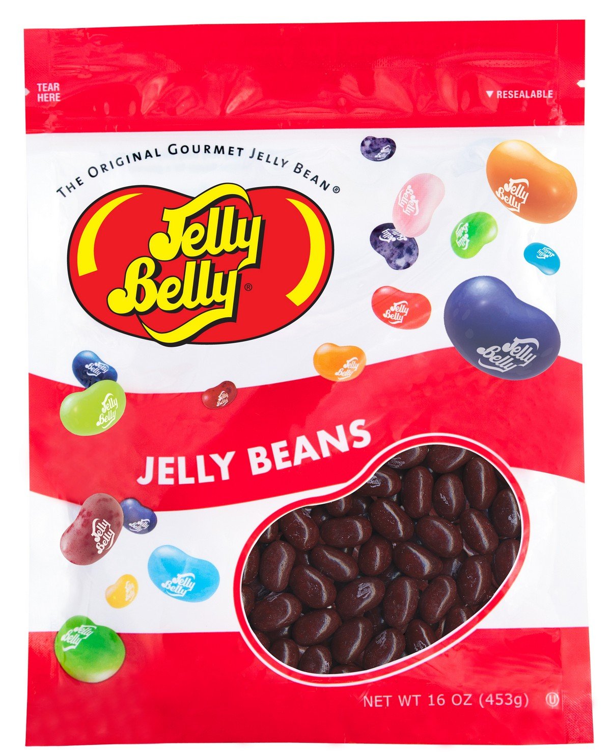 Jelly Belly Dr Pepper jelly beans 1lb bag for easy sharing and freshness