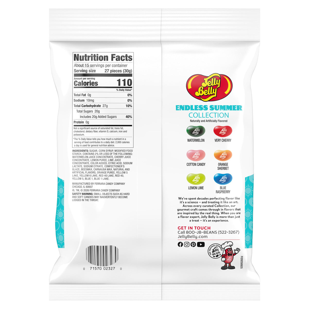 Jelly Belly Endless Summer Very Cherry beans deliver bold cherry taste for celebrations