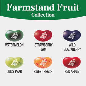 Jelly Belly Farmstand Watermelon flavor closeup invites summery snacking and flavor recognition.
