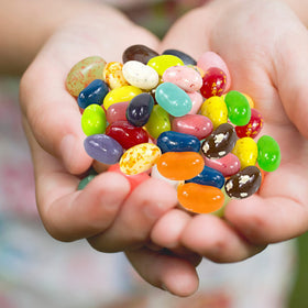 Gluten-free Jelly Belly beans are vegan-friendly and allergen-conscious.