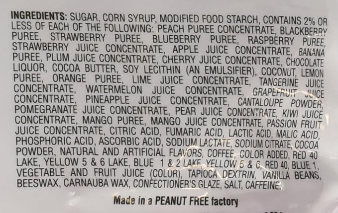Jelly Belly gluten-free dairy-free option suitable for dietary needs.