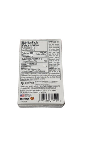 Jelly Belly Harry Potter Bertie Bott's Beans closeup flavors captures the 20-flavor range for curious tasters.