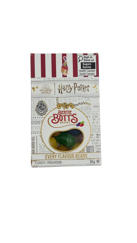 Jelly Belly Harry Potter Bertie Bott's Beans multicolor medley highlights the surprising flavor variety for adventurous snacking.