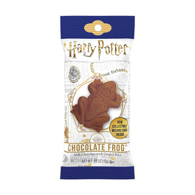 Jelly Belly Harry Potter Chocolate Frog with collectible wizard card, a perfect fan gift.
