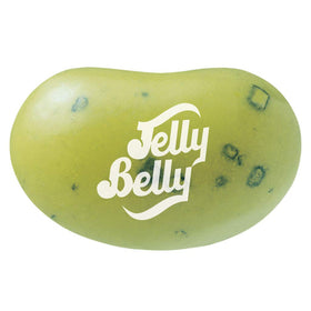 Jelly Belly Juicy Pear jelly beans with green-spotted shell for an eye-catching bowl