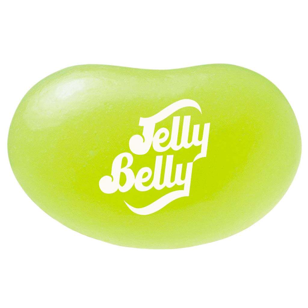 Jelly Belly Lemon Lime beans in resealable bag preserving freshness and flavor