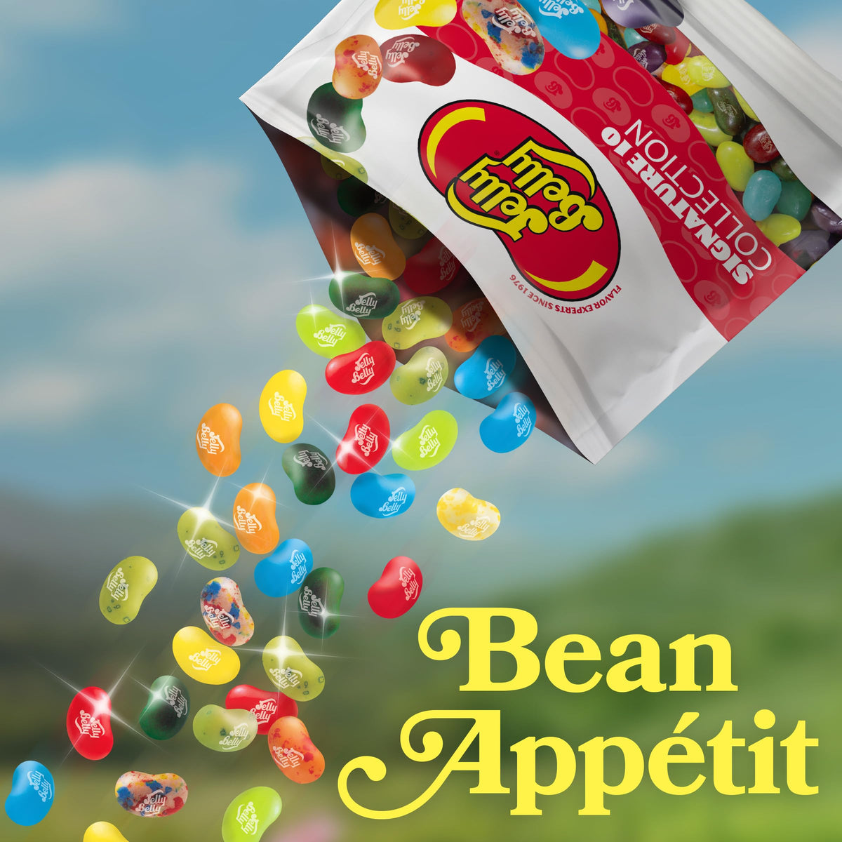 Jelly Belly Signature 10 gift-ready packaging, perfect for holidays and party favors.