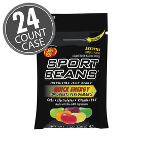 Jelly Belly Sport Beans 1-ounce pack showing portable workout fueling