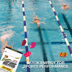 Jelly Belly Sport Beans Extreme Assorted Pomegranate pack helps maintain focus and pace.