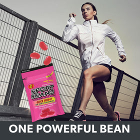 Jelly Belly Sport Beans natural flavors and colors highlight clean ingredients