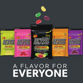 Jelly Belly Sport Beans resealable pouch for convenient energy on the go