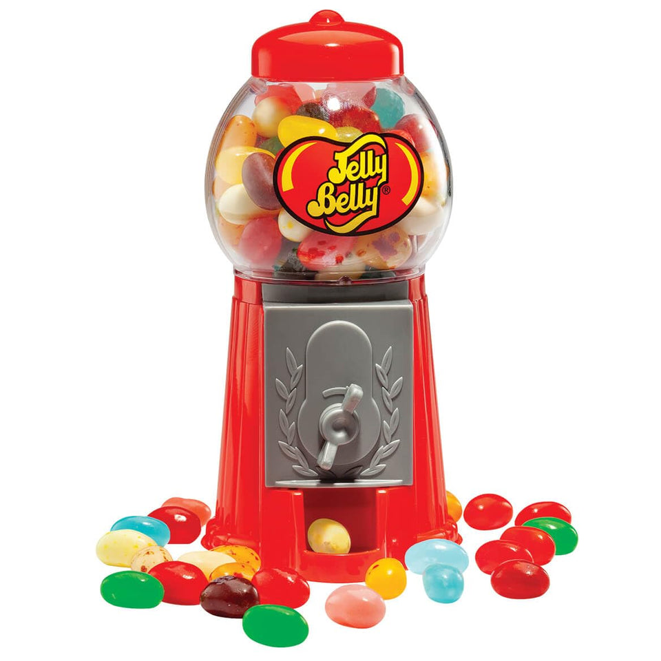 Jelly Belly Tiny Bean Machine shows a compact 3oz candy dispenser ideal for on-the-go use