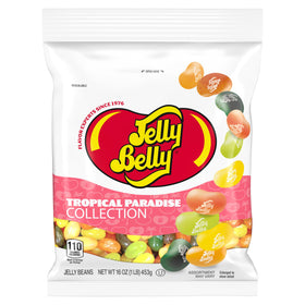 Jelly Belly Tropical Paradise Watermelon beans for bright, fruity snacking.