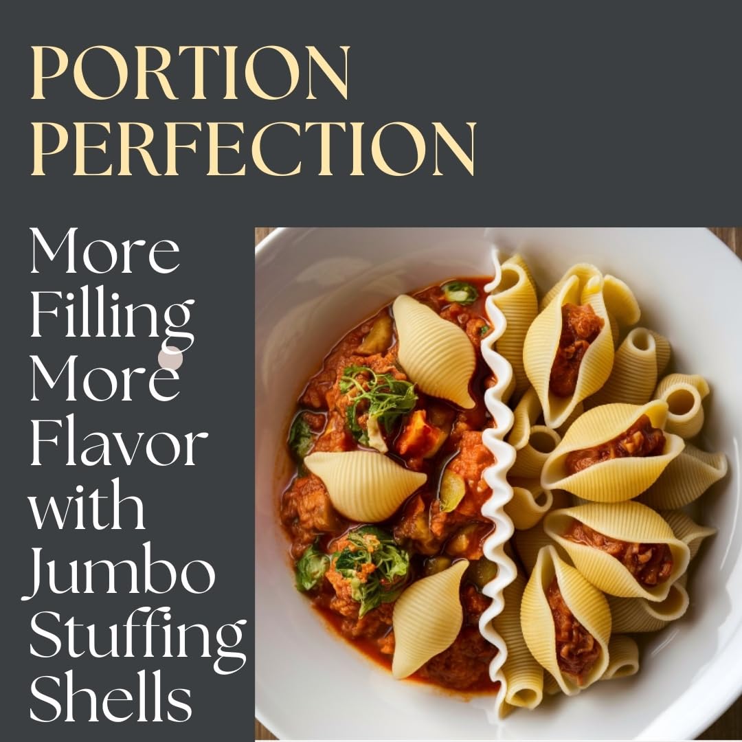 Jellybean Foods jumbo shells filling ideas to inspire flavorful meals.