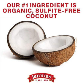 Jennies Coconut Macaroons highlight vegan and allergen-friendly ingredients for a safe snack.