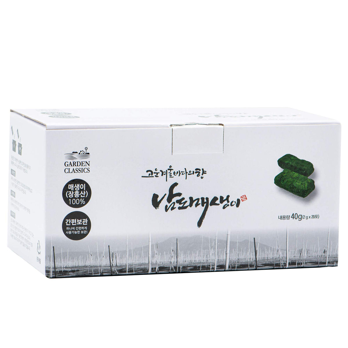 Jeollanamdo dried seaweed cubes front pack for quick flavor boost in meals.