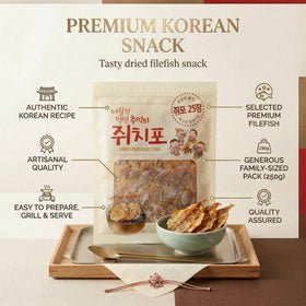 Jeollanamdo Filefish Jerky highlights Korean cuisine roots with natural farming practices.