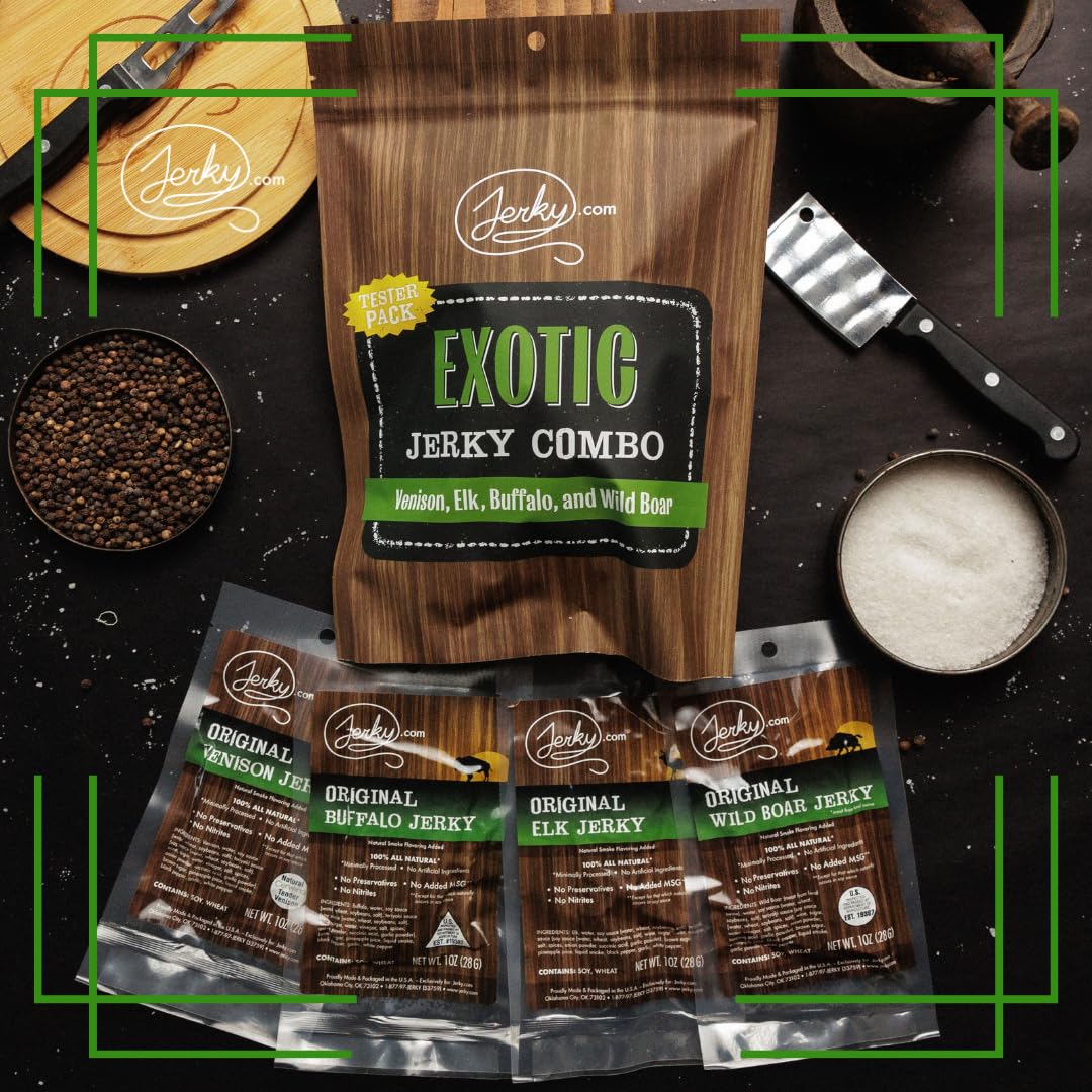 Jerky.com Gift-ready packaging suitable for hunters and gifting