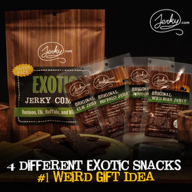 Jerky.com Individually wrapped jerky sticks for grab-and-go