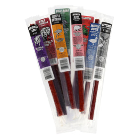 Jerky Dynasty high-protein snack pack layout suitable for workouts and travel.