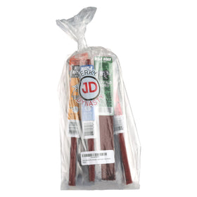 Jerky Dynasty travel-friendly jerky pack shown for on-the-go snacking.