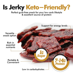 Jerky-n-Spice bison and elk jerky variety—great for gifts or snacks