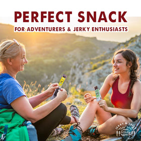 Buffalo Bob's camel jerky offering a unique, satisfying snack