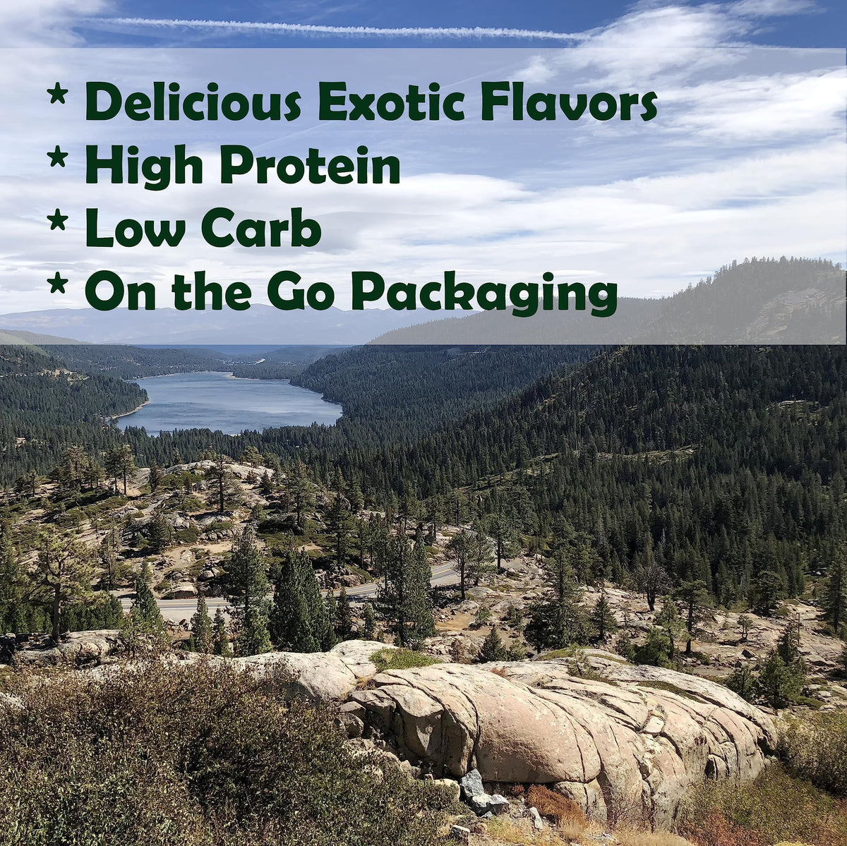 Venison jerky stick by Buffalo Bob's offering earthy, savory notes