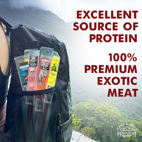 Buffalo Bob's venison jerky ideal for outdoor adventures