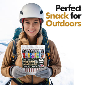 Jerky-n-Spice camping and hiking snack—exotic jerky on the trail