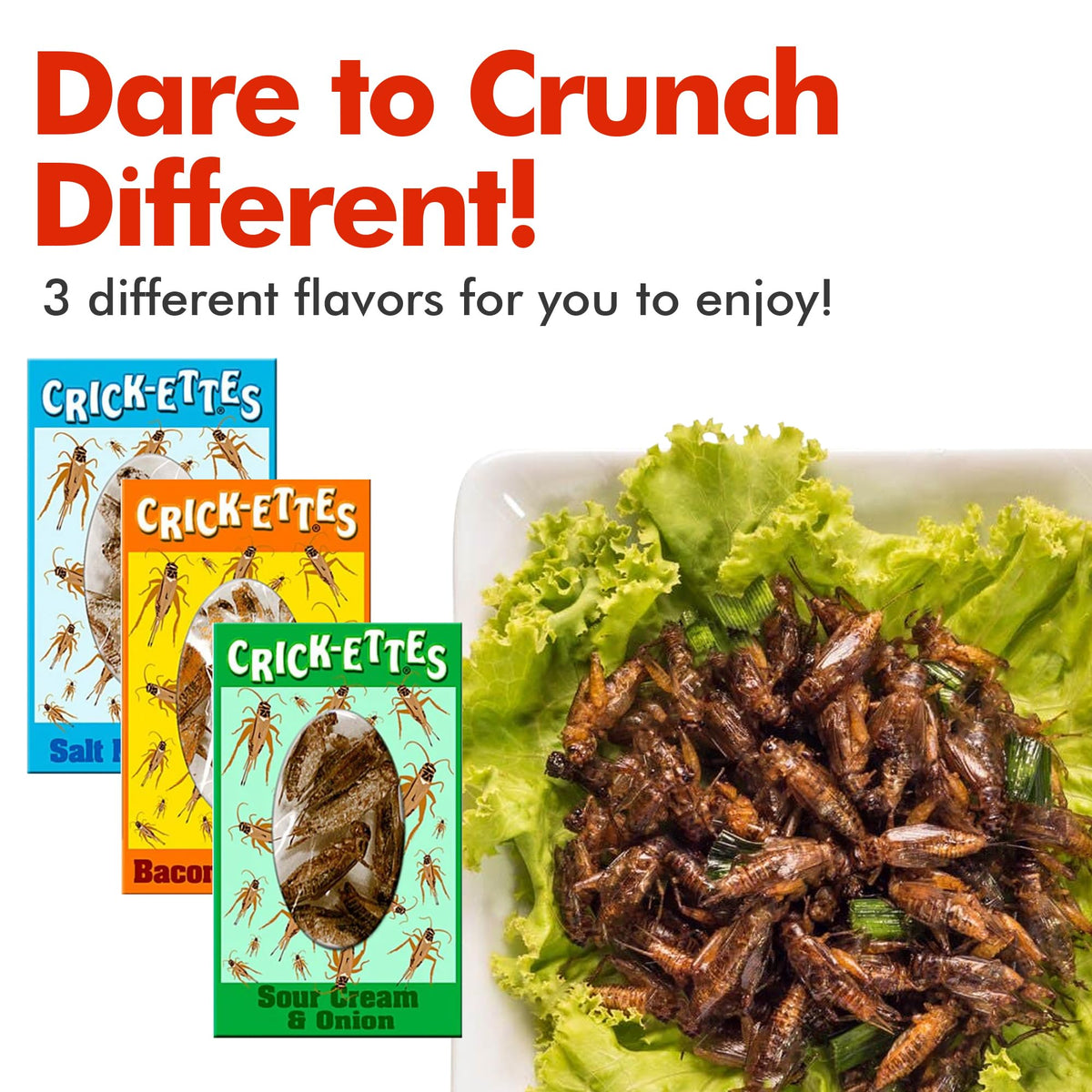 Jerky-n-Spice HotLix Crick-ettes Bacon and Cheese flavor savory bite-sized novelty