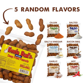 Jerky-n-Spice Uncle Bud's Cajun peanuts in shell with bold flavor