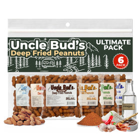 Uncle Bud's salted in-shell peanuts for a crunchy ready-to-eat snack