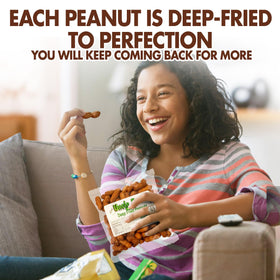 Uncle Bud's shell-on peanuts invite slow shelling and flavorful tasting.