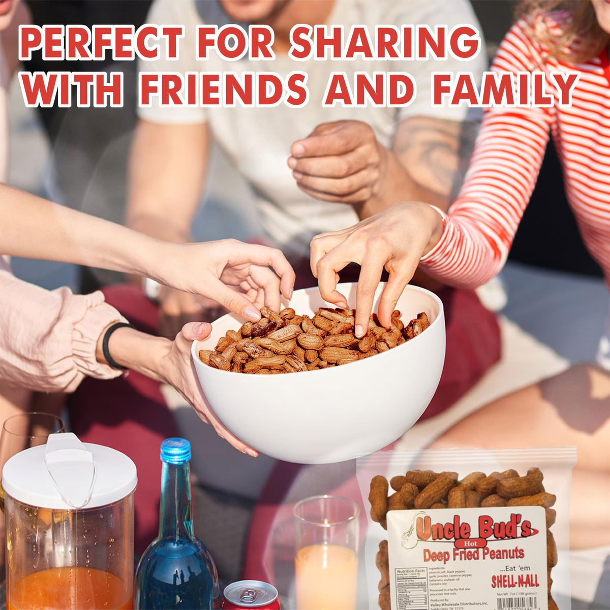 Jerky-n-Spice gift-pack display ideal for peanut lovers and gifting