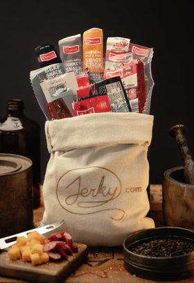 Jerky.com meat and cheese twin-packs showcased for quick, satisfying snacks.