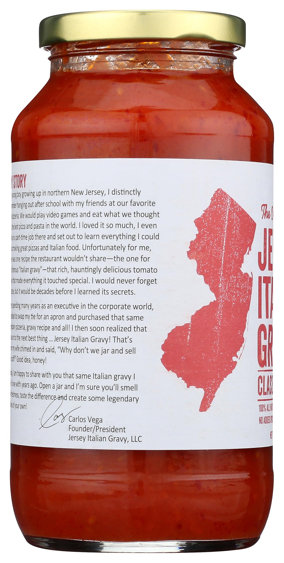 Jersey Italian Gravy serving ideas with pasta and meatballs