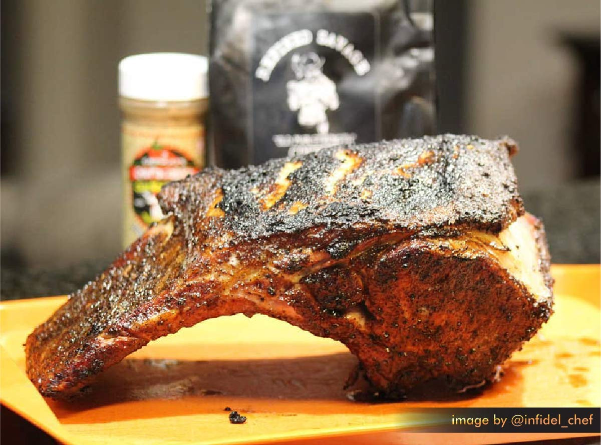 JERVAMNI Gringo's Chupacabra wings ready, ideal dry rub for grilling.