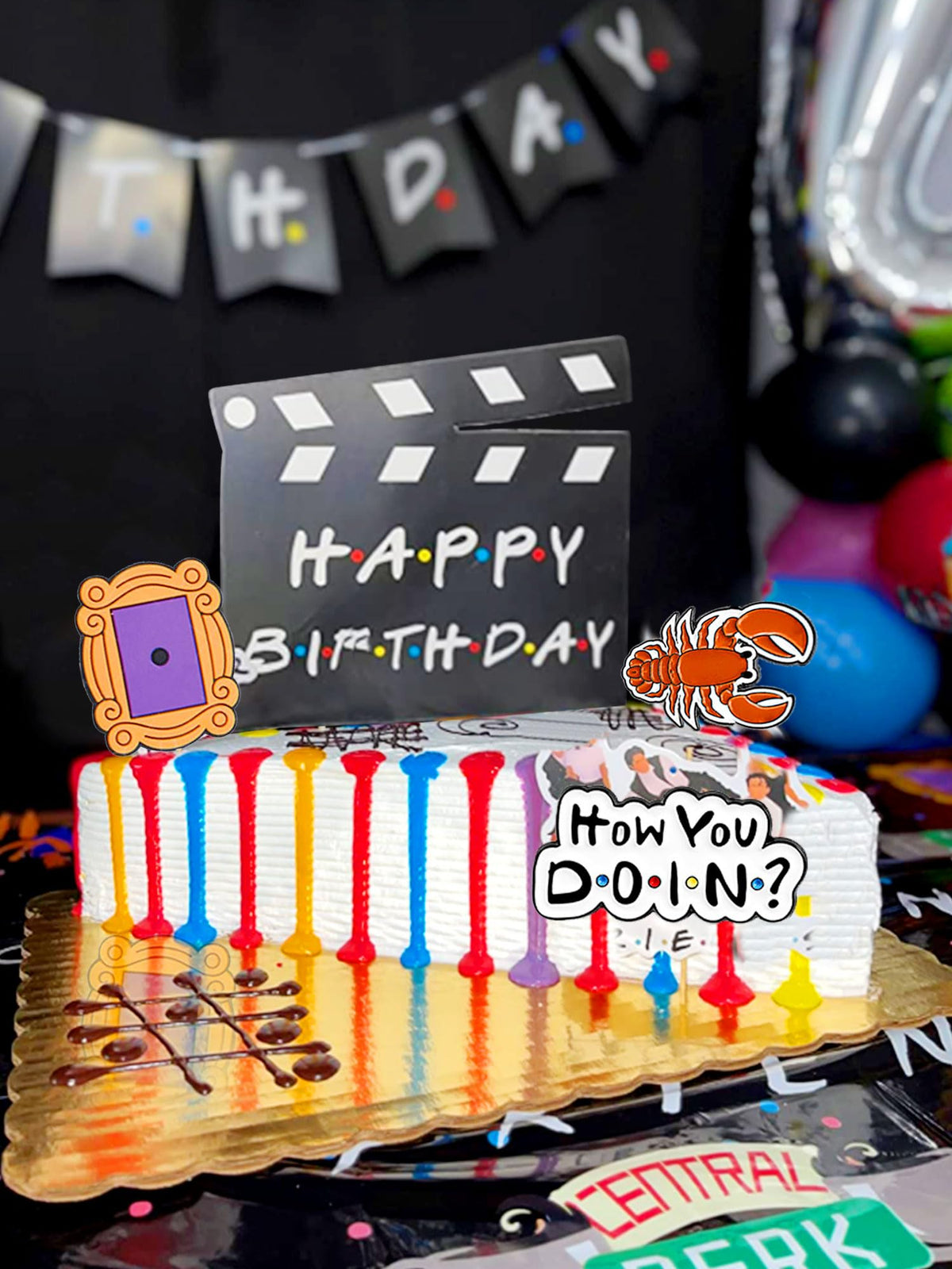 JeVenis festive decorations elevate cake presentation and guest excitement.