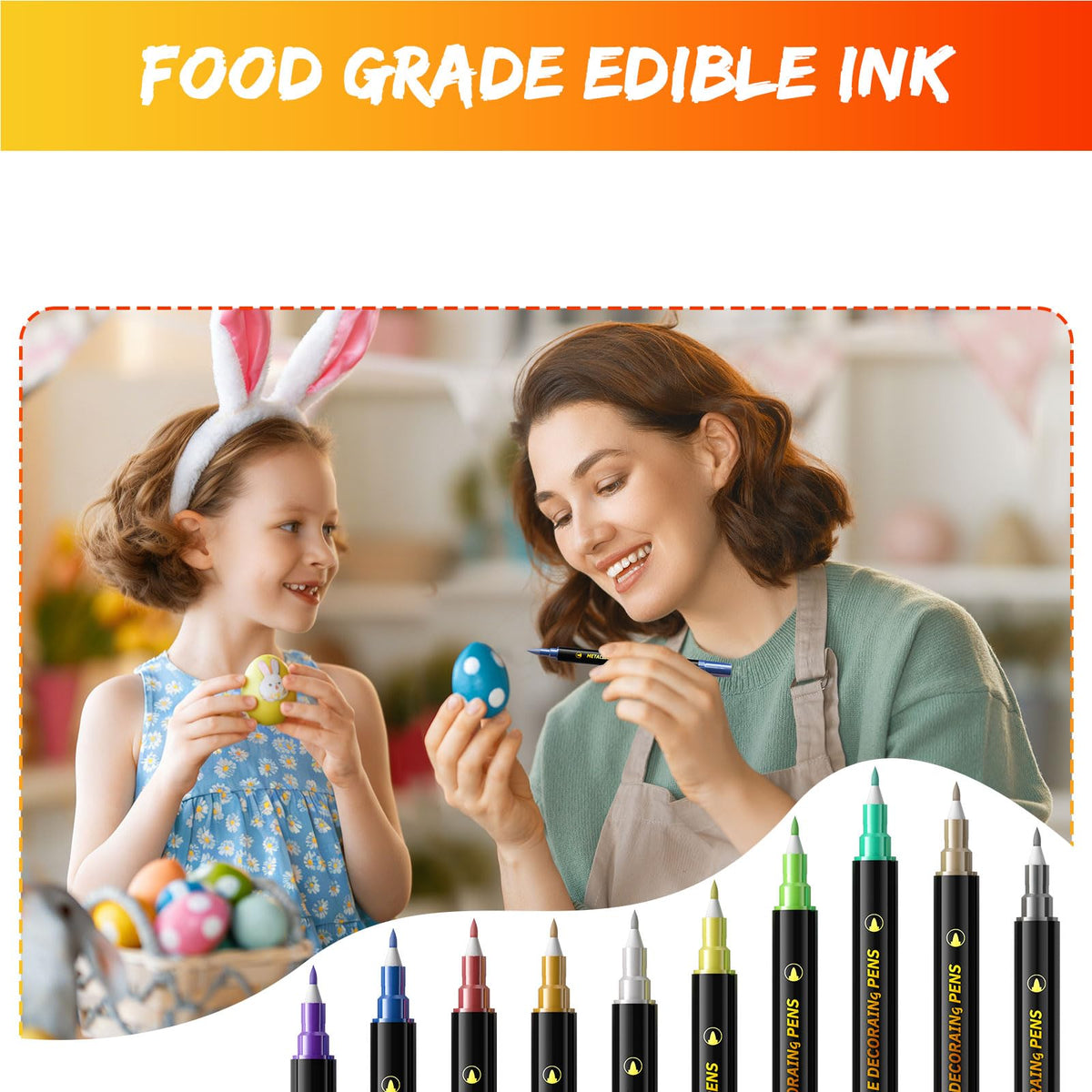 Jewem 10-color set enabling vibrant designs on desserts