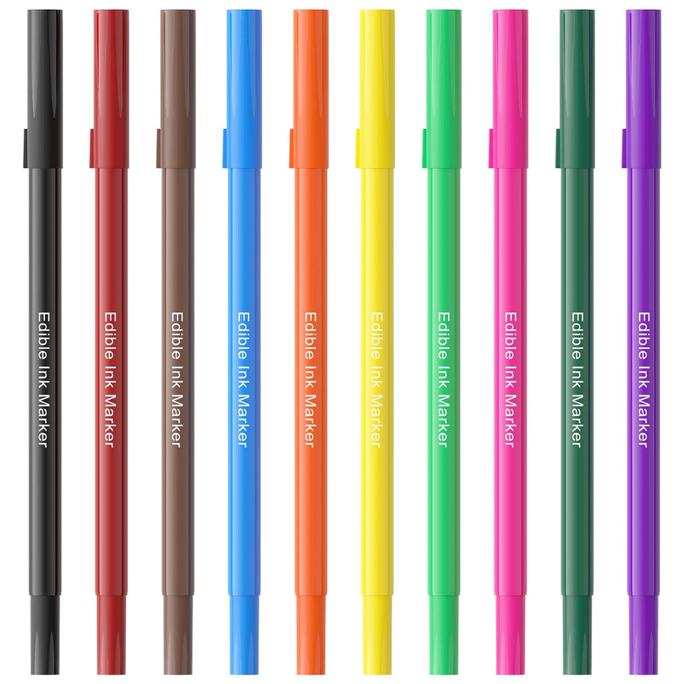 Jewem edible markers with dual tips for precise decorating